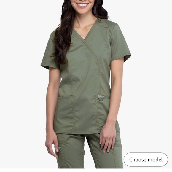 Cherokee scrub top - Picture 3 of 3